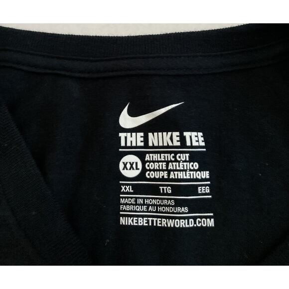 Nike Unisex UT Lady Volunteers Tee T-shirt University of TN Size XXL Black NOS - Picture 5 of 8